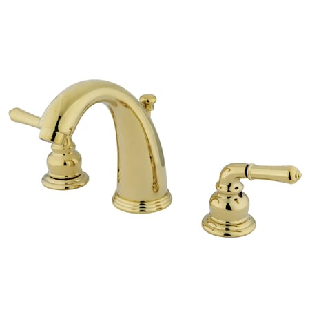 Kingston Brass Widespread Bathroom Faucet, Polished Brass GKB982